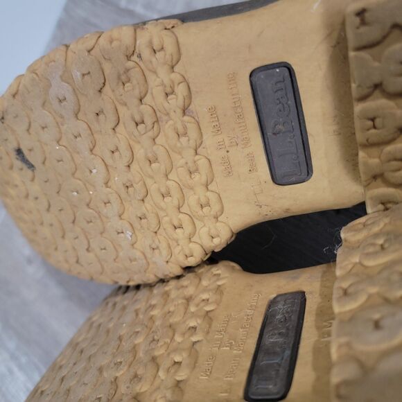 Bean Boots Mens Size 8 Low Top Duck Rubber Outdoor Maine‎ Gumshoe